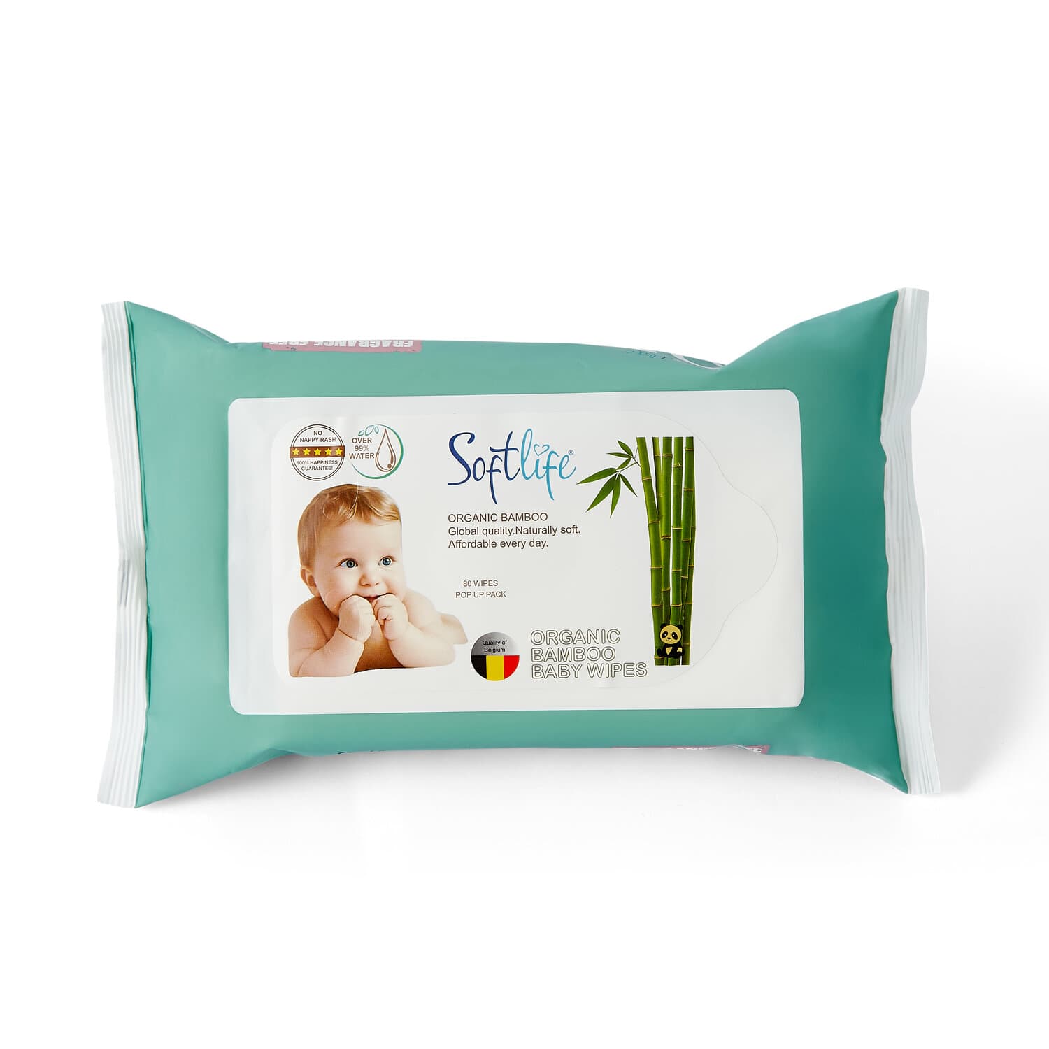 Organic Fragrance-Free Bamboo Baby Wipes
